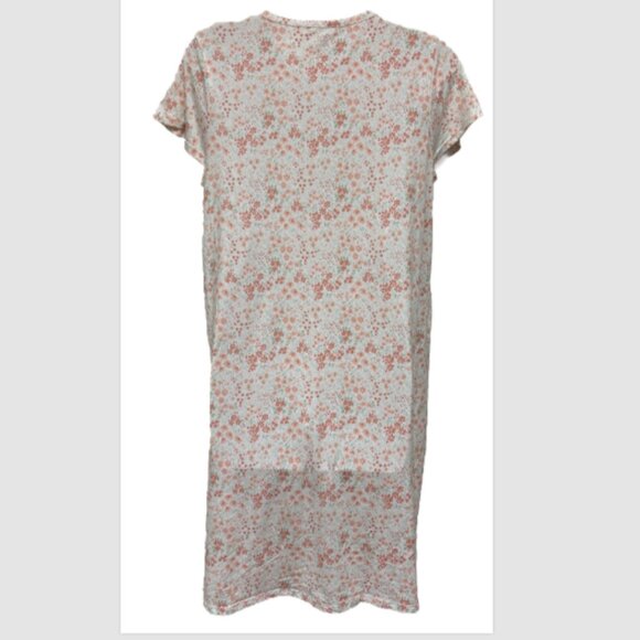 ELIZABETH & NICOLE Women's Nightgown Sleepwear Peach Melba Floral Size Small NWT - Picture 2 of 6